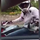 Illustration for article titled Watch This Road-Raging Motorcyclist Curb His Enthusiasm